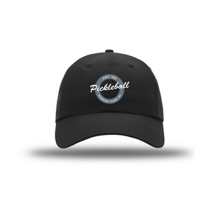Classic Pickleball - "’65 Throwback" UPF 50+ Relaxed Fit Performance Hat - Black