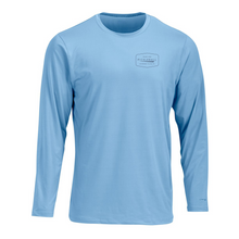 Load image into Gallery viewer, Classic Pickleball - &quot;Court&quot; UPF 50+ Long Sleeve Crew Performance Tee - Sky Blue