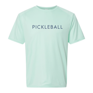 Classic Pickleball - "Pickleball" UPF 50+ Short Sleeve Raglan Performance Tee - Mint