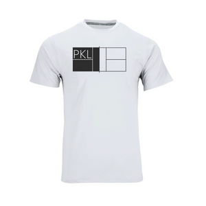 "PKL" UPF 50+ Short Sleeve Performance Tee - White