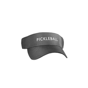 Classic Pickleball - "Pickleball" Performance Visor - Black