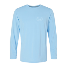 Load image into Gallery viewer, Classic Pickleball - &quot;Pickleball Flag&quot; UPF 50+ Long Sleeve Performance Tee - Sky Blue