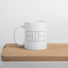 Load image into Gallery viewer, Classic Pickleball - &quot;Court&quot; Coffee Cup - Charcoal