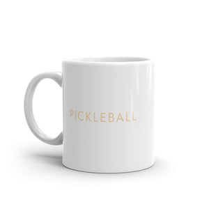 Classic Pickleball - "Pickleball" Coffee Cup - Creamsicle