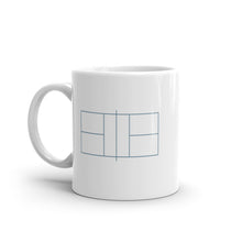 Load image into Gallery viewer, Classic Pickleball - &quot;Court&quot; Coffee Cup - Smolder Blue