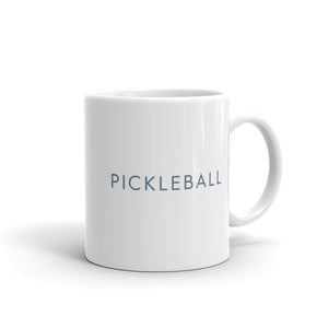 Classic Pickleball - "Pickleball" Coffee Cup - Smolder Blue