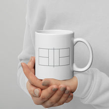 Load image into Gallery viewer, Classic Pickleball - &quot;Court&quot; Coffee Cup - Charcoal