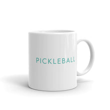 Load image into Gallery viewer, Classic Pickleball - &quot;Pickleball&quot; Coffee Cup - Teal