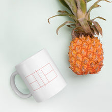 Load image into Gallery viewer, Classic Pickleball - &quot;Court&quot; Coffee Cup - Watermelon